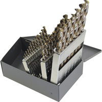 Drill Sets, 29 Pieces, High Speed Steel NTL Industrial