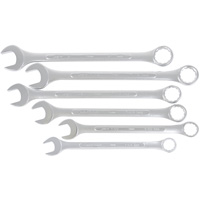 Jeux de cl&eacute;s mixtes combin&eacute;es longues enti&egrave;rement polies, Combinaison, 6 morceaux, Imp&eacute;rial NTL Industrial