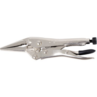 J6LN Super Heavy-Duty  Locking Pliers with Cutter, 6" Length, Long Nose NTL Industrial