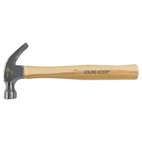 Marteau &agrave; griffes avec manche en hickory?, 16 oz, Prise en Bois, 13" lo NTL Industrial