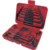 JHK-25SM Hex Key Set, 25 Pcs., Metric & Imperial NTL Industrial