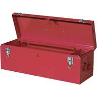 TB26 Steel Hand Tool Box, 8-3/4" D x 26" W x 9-3/8" H, Red NTL Industrial