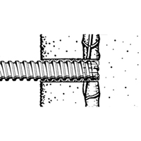 Coupe-barres d'armature rotatifs, 3/8", Tige SDS-Plus, Carbure NTL Industrial