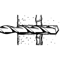 Coupe-barres d'armature rotatifs, 3/8", Tige SDS-Plus, Carbure NTL Industrial