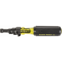 Conduit Fitting and Reaming Screwdriver, 5/16", 7-1/2" L, Cushion Grip Handle NTL Industrial
