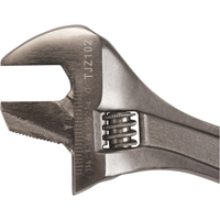 Adjustable Wrench, 10" L, 1-3/8" Max Width, Black TJZ102 | NTL Industrial