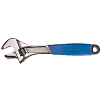 Adjustable Wrench, 12" L, 1-5/8" Max Width, Black TJZ103 | NTL Industrial