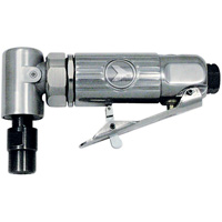 Petite rectifieuse &agrave; t&ecirc;te angulaire sur 90° MDG90 0,3 CV, Collet 1/4", 18000 Tr/min NTL Industrial