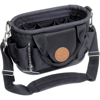 Porte-outils avec courroie d'&eacute;paule Tool Tote, Polyester, 17 pochettes, Noir NTL Industrial