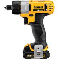 Max Screwdriver Kit, 1/4", 12 V, 160 UWO Max. Torque, Lithium-Ion Battery NTL Industrial