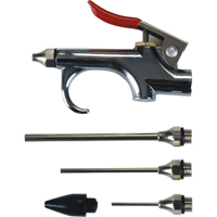 Blow Gun Kit with 5 Interchangeable Tips TLZ147 | NTL Industrial