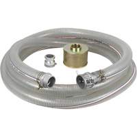 Reinforced Suction Hose Kit for Water Pump, 2" x 300" TMA094 | NTL Industrial