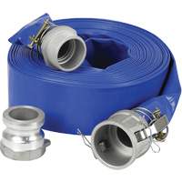 Lay-Flat Discharge Hose Kit for Water Pump, 3" x 600" TMA097 | NTL Industrial