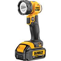 Max Work Light, LED, 110 Lumens, 11 Hrs. Run Time, Rechargeable Battery, Plastic NTL Industrial