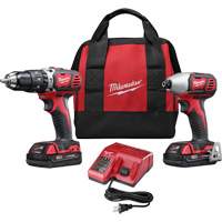 M18 Cordless 2-Tool Combo Kit, Lithium-Ion, 18 V NTL Industrial