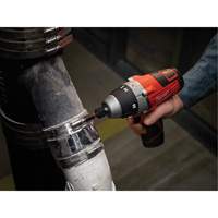 Tournevis sans fil sans moyeu M12 (outil seulement), Lithium-ion, 12 V, Couple 80 lb-po NTL Industrial