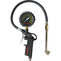 Tire Pressure Gauges - Dual Wheel Type- Pistol Grip Dial Inflator Gauges TNB060 | NTL Industrial