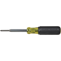 Extended-Reach Multi-Bit Screwdriver/Nut Driver, 9-1/10" L, Cushion Grip Handle NTL Industrial