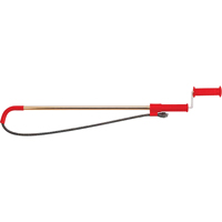 Toilet Auger No.K-3 with Head, Manual, Bulb, 3' Cable Length NTL Industrial