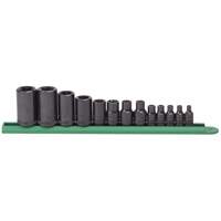 External Torx&reg; Socket Set, 1/2"/1/4"/3/8" Drive NTL Industrial