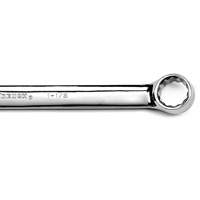 12-Point Long Pattern Combination Wrench, 12 Point, 1-1/2", Chrome/Polished Finish NTL Industrial
