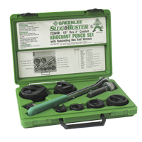 Knockout Kit with Ratchet and SlugBuster<sup>®</sup> Punches TP045 | NTL Industrial
