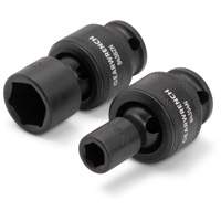 Jeu de 15 douilles m&eacute;triques flexibles universelles &agrave; chocs 3/8" &agrave; 6 pans NTL Industrial