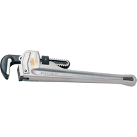 Straight Pipe Wrench, 1-1/2" Jaw Capacity, 10" Long NTL Industrial