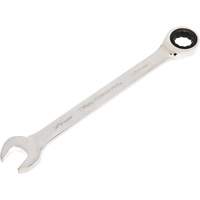 72-Tooth Ratcheting Combination Wrench, 12 Point, 30 mm, Chrome/Polished Finish NTL Industrial
