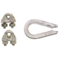 Wire Rope Clips with Thimble Set TTB081 | NTL Industrial