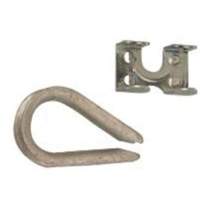 Wire Rope Thimble And Rope Clamp TTB090 | NTL Industrial