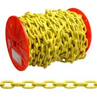 Proof Coil Chain, Low Carbon Steel, 1/4" x 60' (18.3 m) L, Grade 30, 1300 lbs. (0.65 tons) Load Capacity TTB310 | NTL Industrial