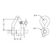 Campbell&reg; Short Body Twisted Clevis NTL Industrial