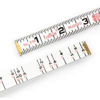 R&egrave;gle de maçon Red End, 6' lo, Bois, Graduations de 1/16" NTL Industrial