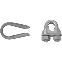 Wire Rope Clips with Thimble Set NTL Industrial