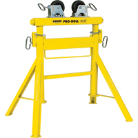 Pro Roll™ Pipe Stand, 2000 lbs. Load Capacity, 36" Pipe Capacity TTT500 | NTL Industrial