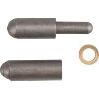 Weld-On Hinge, 0.315" Dia. x 1.575" L, Mild Steel w/Fixed Steel Pin TTV433 | NTL Industrial