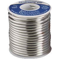 Silvabrite 100&reg; Solder, Lead-Free, 95.5% Tin 4% Copper 0.5% Silver, 0.125" Dia. NTL Industrial