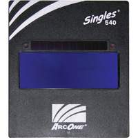 ArcOne&reg; Singles&reg; High Definition Auto-Darkening Welding Lens, 5" W x 4" H Viewing Area, For Use With ArcOne&reg; NTL Industrial