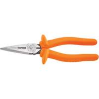 Pinces &agrave; long bec isol&eacute;es avec coupe-fil lat&eacute;ral et d&eacute;nudeur, 8-15/16" lo NTL Industrial