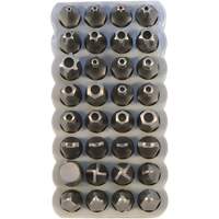 Tamperproof Bit Set, 32 Pcs., Hex/Spanner/Torq-Set&reg;/Torx&reg;/Tri-Wing&reg; NTL Industrial