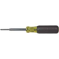 Tournevis/tourne-&eacute;crous multiembouts 6-en-1 avec port&eacute;e &eacute;tendue, 9-1/8" lo, Prise Coussin&eacute;e NTL Industrial