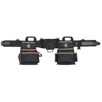 Tradesman Pro Electrician's Tool Belt, Nylon, Black NTL Industrial
