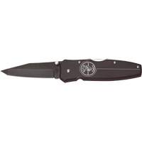 Tanto Lockback Knife, 2-1/2"/65 mm, Stainless Steel, Aluminum Handle NTL Industrial