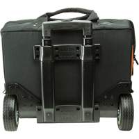 Sac &agrave; outils roulant Tradesman Pro, Polyester balistique, 24 pochettes, Noir/Orange NTL Industrial