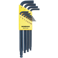Balldrive L-Style Hex Key Set, 12 Pcs. NTL Industrial
