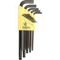 Balldrive L-Style Hex Key Set, 13 Pcs. NTL Industrial