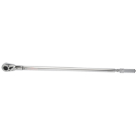 Heavy-Duty Micro-Adjustable Torque Wrench, Click, 3/4" Square Drive, 100 - 600 ft-lbs. NTL Industrial