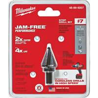 #7 Step Drill Bit, 7/8" - High Speed Steel NTL Industrial