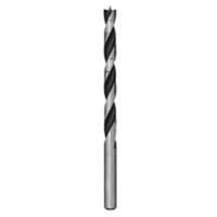 Brad Point Wood Bit, 3/8", 5" Length, 3/8" Shank NTL Industrial